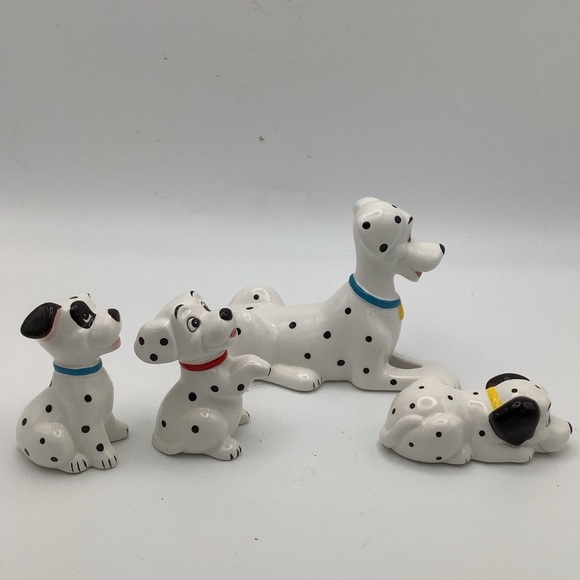 Four Vintage Disney 101 Dalmations Figurines - Picture 2 of 6